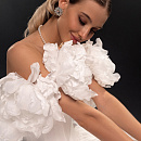Роскошное свадебное платье силуэта принцесса фото
