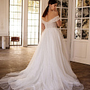 Красивое свадебное платье большого размера фото