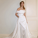 Атласное свадебное платье трансформер фото