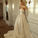 Свадебное платье в стиле принцесса из микадо фото