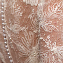 Кружевное свадебное платье русалка со шлейфом фото