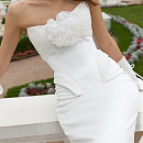 Свадебный комплект с декором на корсете фото