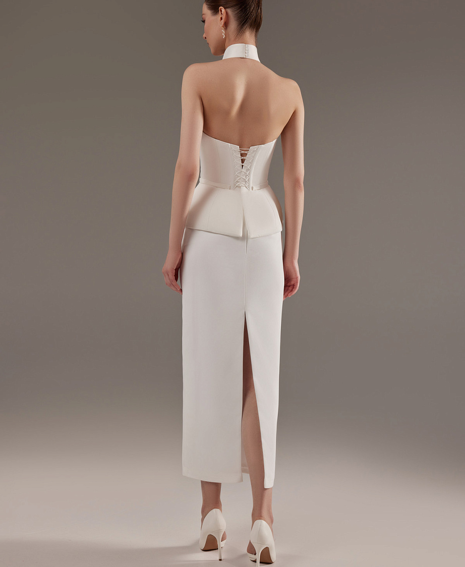 Утонченный комплект из стрейч атласа фото