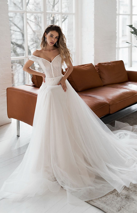 Свадебное платье Натальи Романовой Солвейг фото