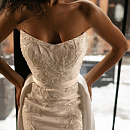 Белое свадебное платье-трансформер фото