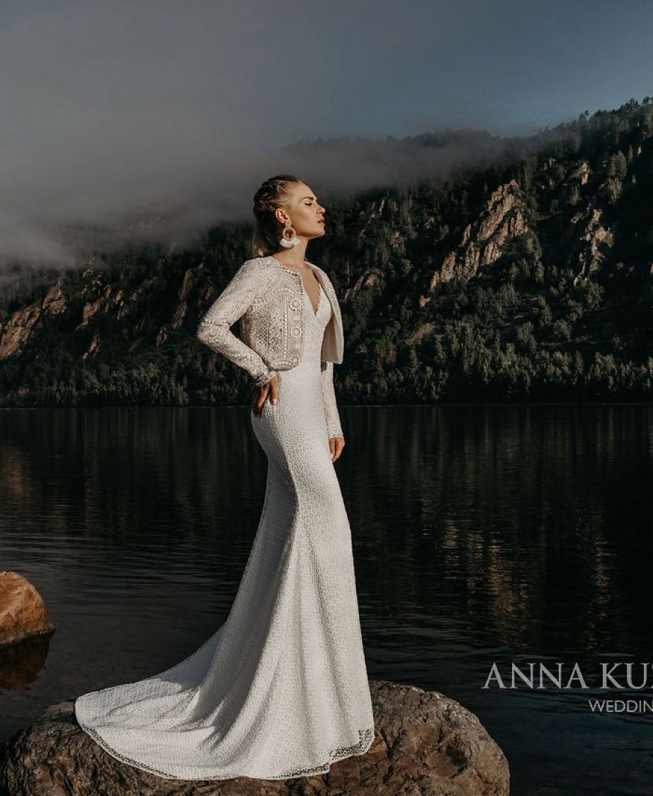 Свадебное платья Анна Кузнецова рагна фото