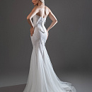 Блестящий свадебный комплект с жемчугом фото