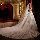 Дорогое пышное свадебное платье фото
