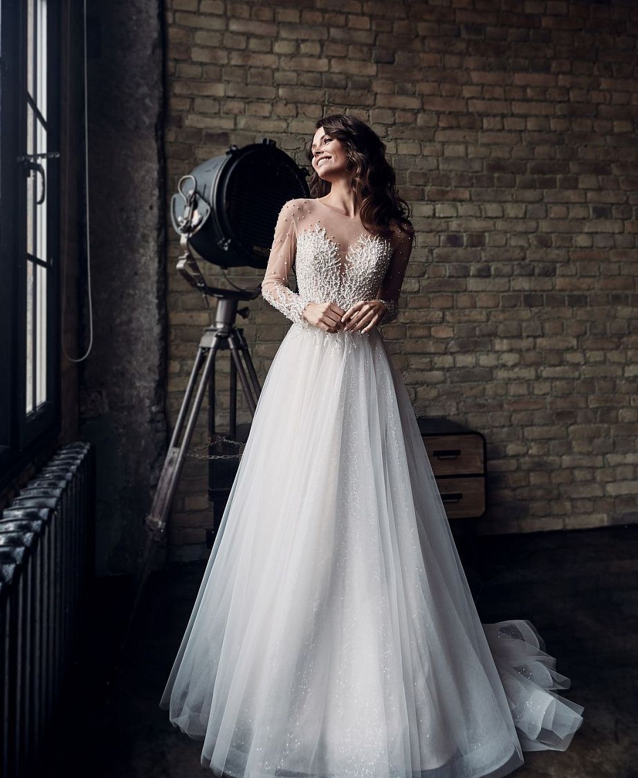 Свадебное платье Натальи Романовой Ария фото