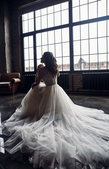 Свадебное платье Натальи Романовой Ария фото