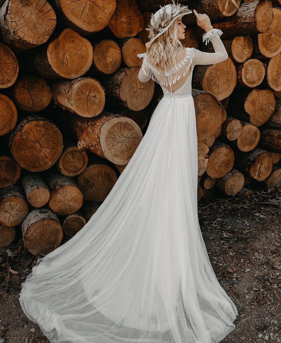 Свадебное платья Анна Кузнецова руна фото