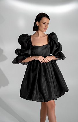 Купить женские черные короткие платья в интернет магазине adm-yabl.ru