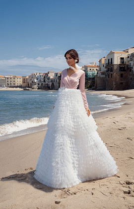 Нежное свадебное платье-трансформер