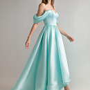 Вечернее платье мятного цвета фото