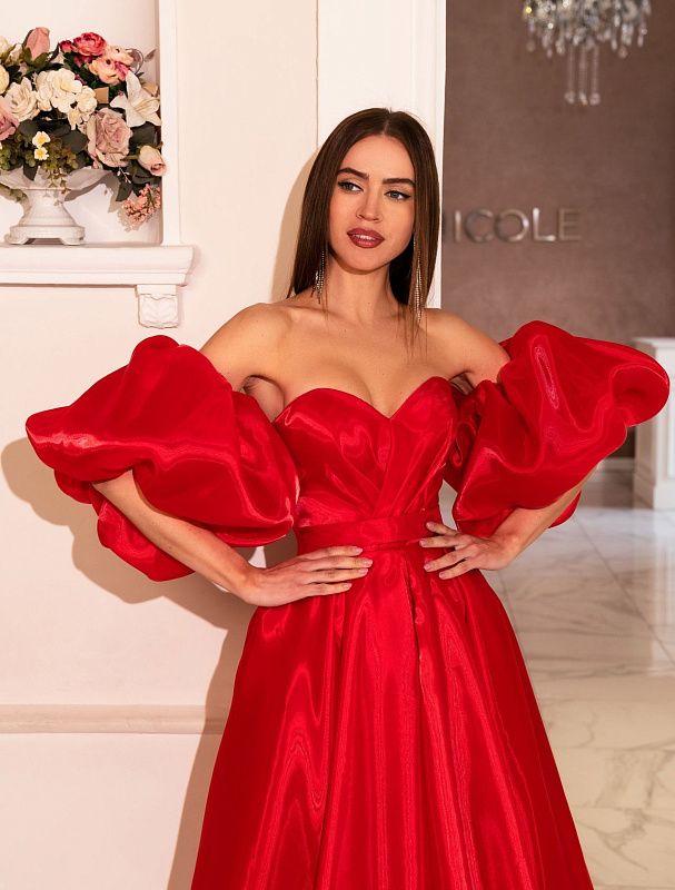 Вечерние красные платья в Москве | NICOLE