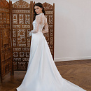 Стильный комплект с кружевным платьем внутри фото