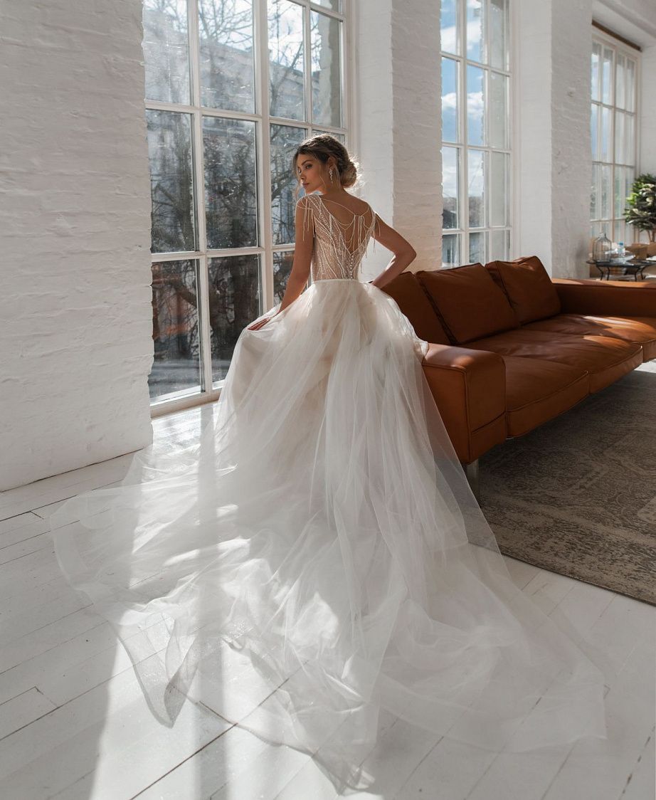 Свадебное платье Натальи Романовой Луа фото