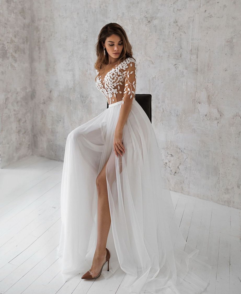 Свадебное платье Натальи Романовой Вики фото