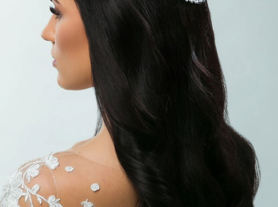 Свадебное украшение для волос фото