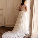 Свадебное платье бохо для полных невест фото