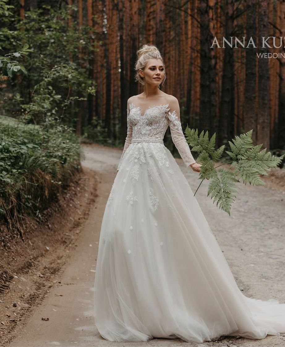Свадебное платья Анна Кузнецова эвелин фото