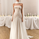 Дизайнерское стильное платье с летящей юбкой фото