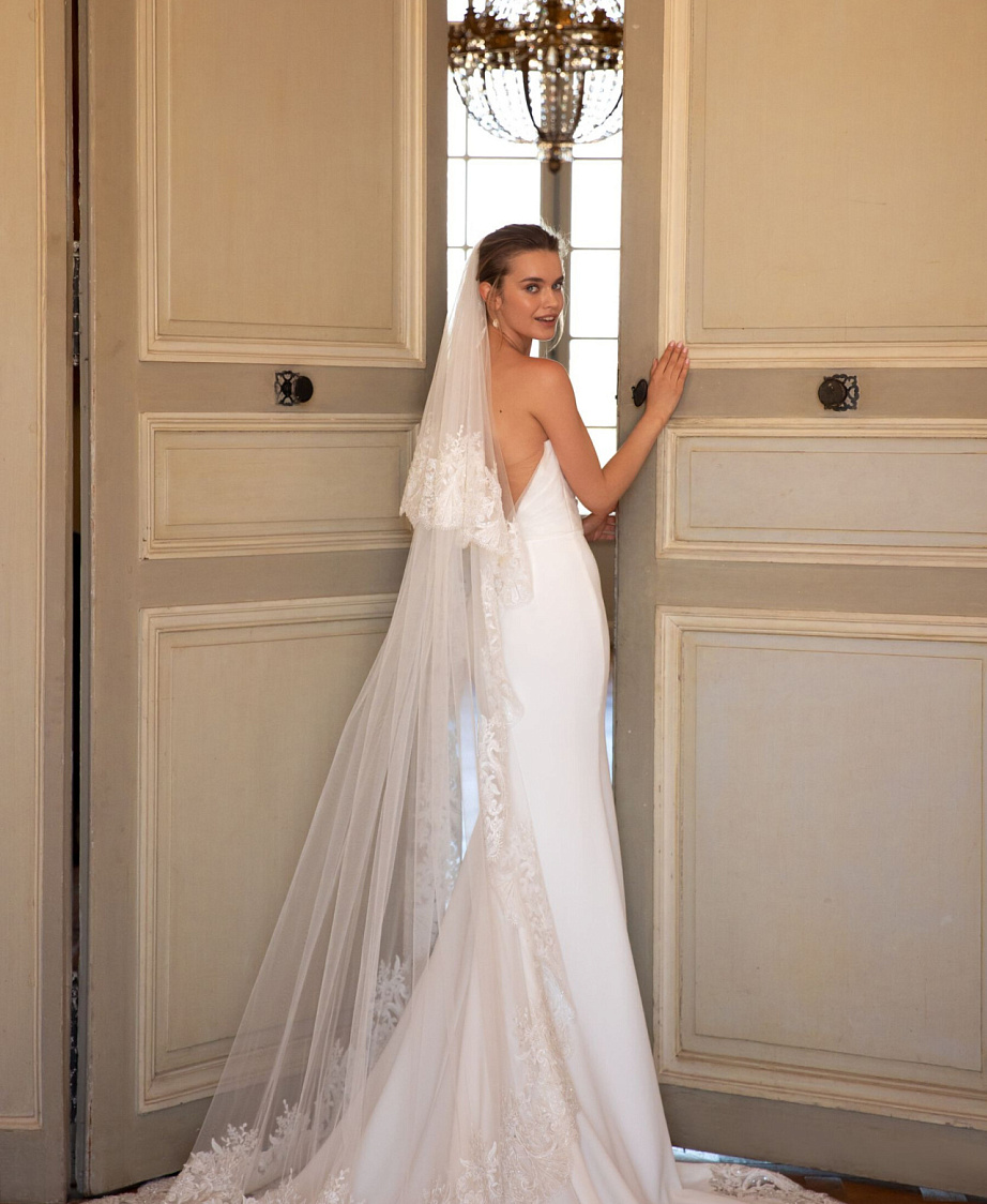 Нежная русалка со съемными рукавами фото