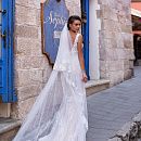 Свадебное платье со съемным болеро