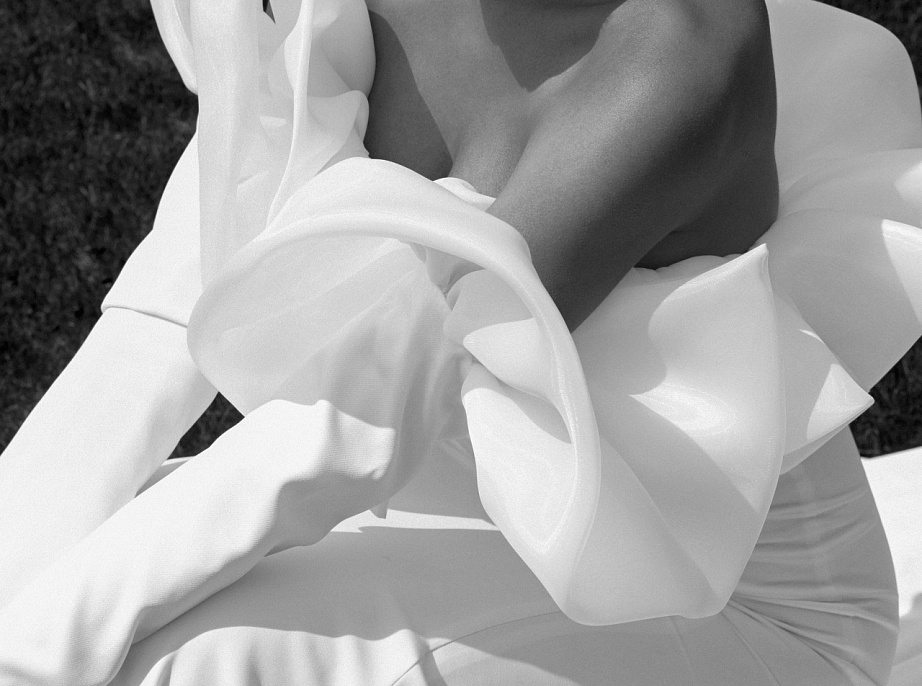 Роскошная русалка со съемными рукавами фото