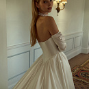 Свадебное платье в стиле принцесса из микадо фото