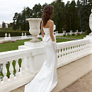 Свадебный комплект с декором на корсете фото