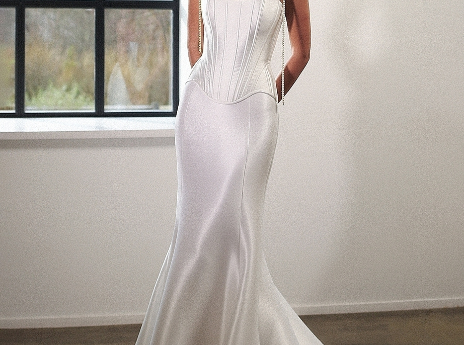 Красивый свадебный комплект из микадо фото