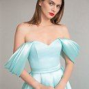 Вечернее платье мятного цвета фото