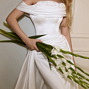 Атласное свадебное платье трансформер фото