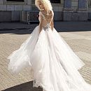 Воздушное свадебное платье для лета фото