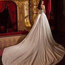 Дорогое пышное свадебное платье фото